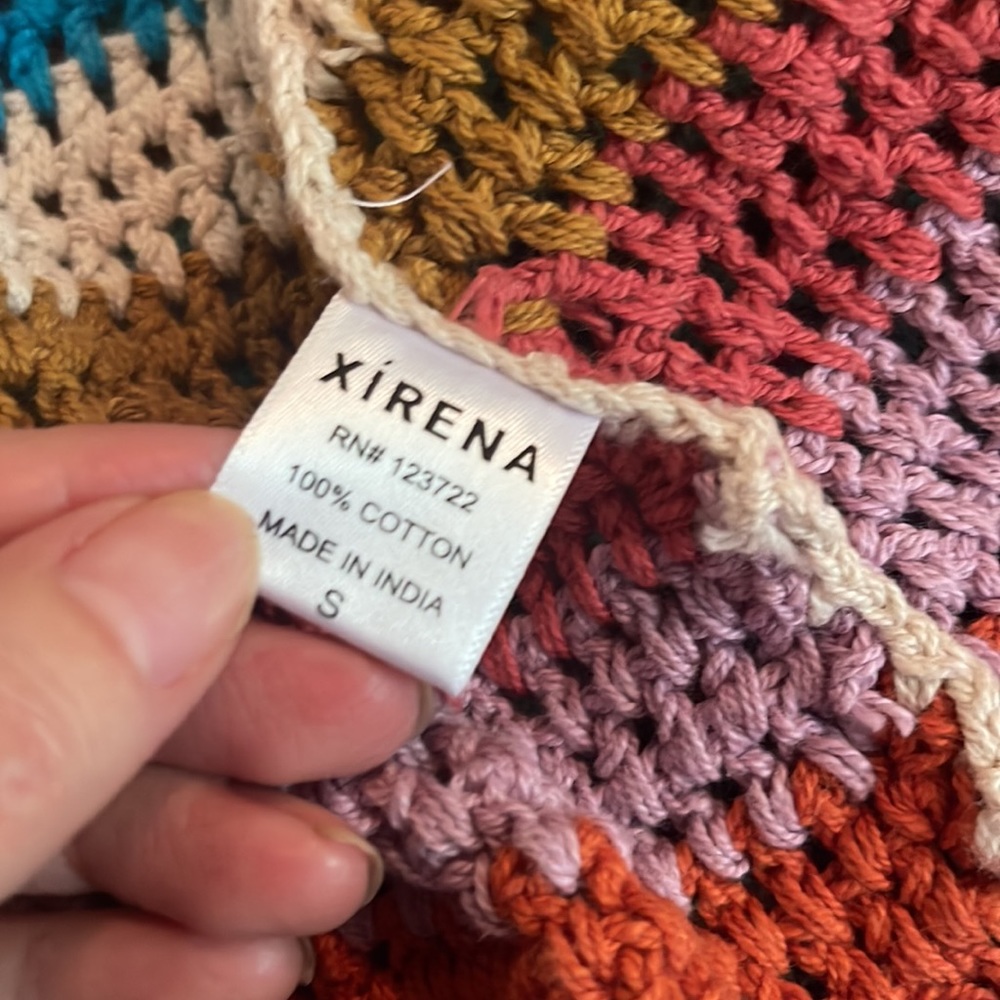 XiRENA Dreamstate Cardigan Boho crochet knit S Sold Out Online ❤️🩷💙💚🩵 - Picture 8 of 14
